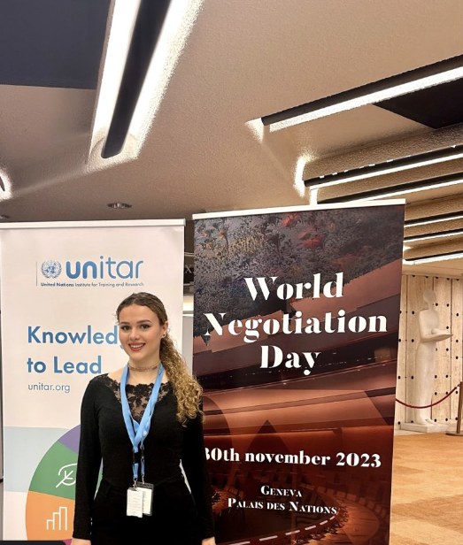 Lilou at World Negotiation Day