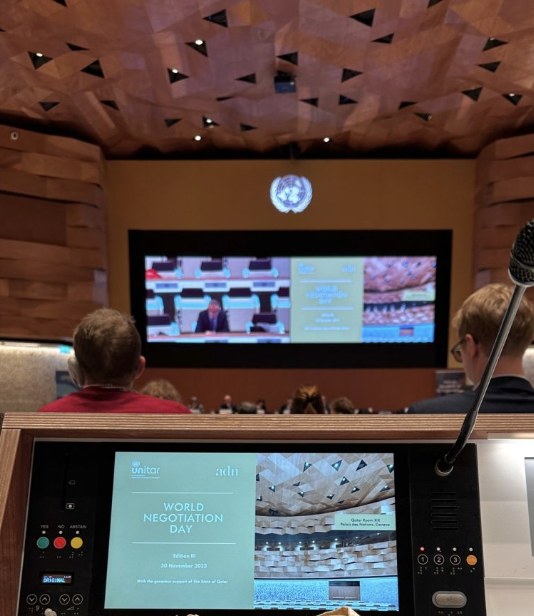 World Negotiation Day in the Qatar Room